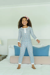 Alden Girls' Pajama Pant Set - Autumn Blooms