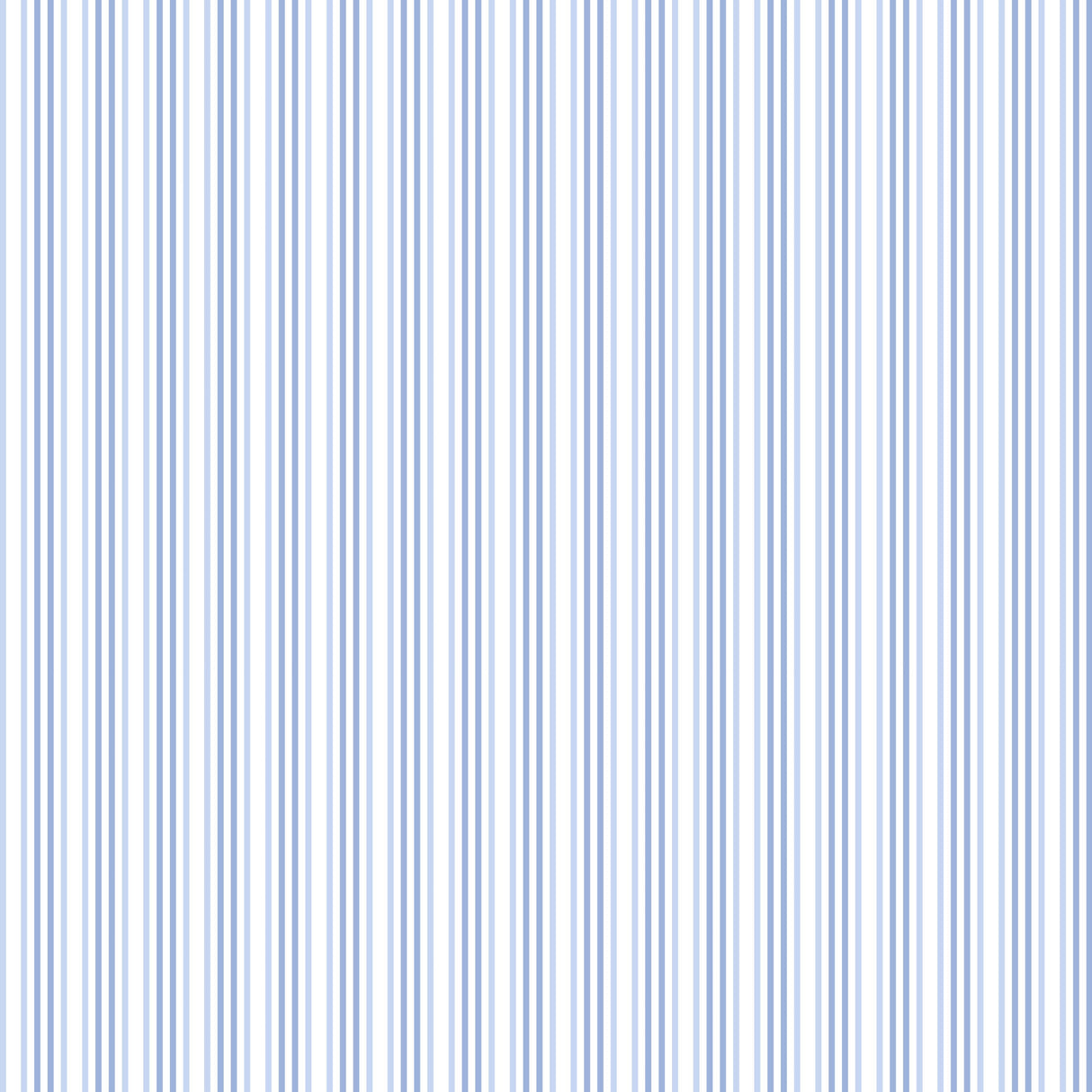 George Boys' Daygown - Stripes in Blue