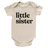 Little Sister Organic Baby Bodysuit - HoneyBug 