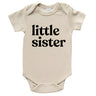 Little Sister Organic Baby Bodysuit - HoneyBug 