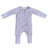 Long Sleeve Zip Romper - HoneyBug 