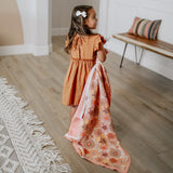 Little Dreamer Organic Baby Blanket - Flower Child - HoneyBug 