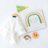Little Rainbow Memory Baby Book - HoneyBug 