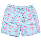 Mens Lighthouse Island Sustainable Swim Short - HoneyBug 
