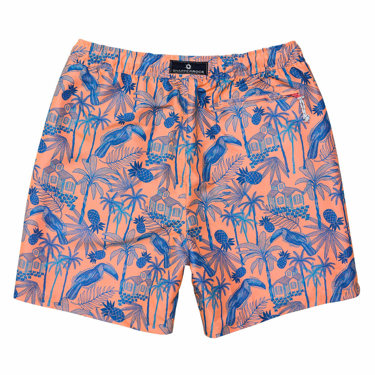 Mens Tropicana Vacay Sustainable Swim Short - HoneyBug 