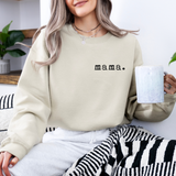 Mama. Embroidered |  Premium Adult Sweatshirt - HoneyBug 