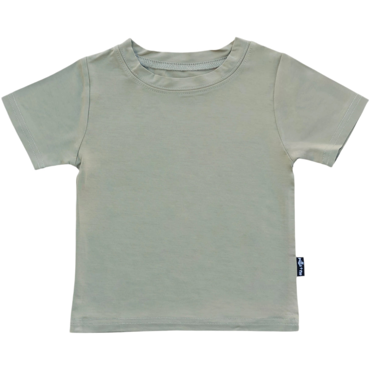 BAMBOO BASIC TEE- Mushroom