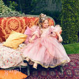 Marie-Laure Costume Dress for Kids - Carnival & Festive Use - Size 5-7 yrs