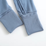 Midnight Blue Zippered Baby Romper