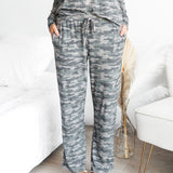 WOMEN'S PAJAMA SET- Chris Camo Ribbed - HoneyBug 