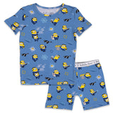 Despicable Me 4: Minions Anti-Villain League Bamboo Kids Pajama Short Set - HoneyBug 