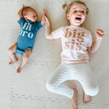 Big Sis Short Sleeve T-Shirt - Ballet - HoneyBug 