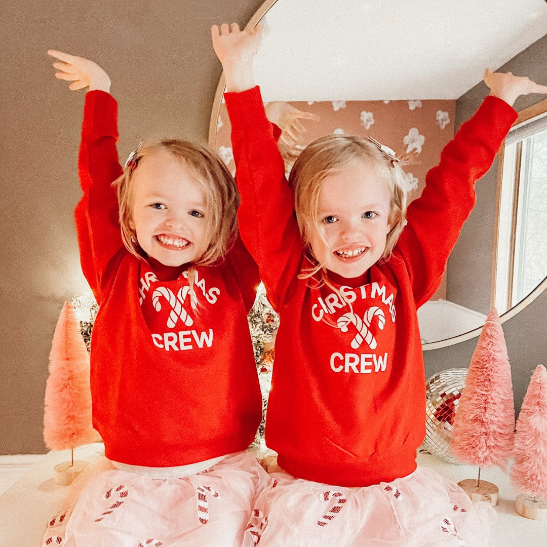 Christmas Crew Sweatshirt - Red