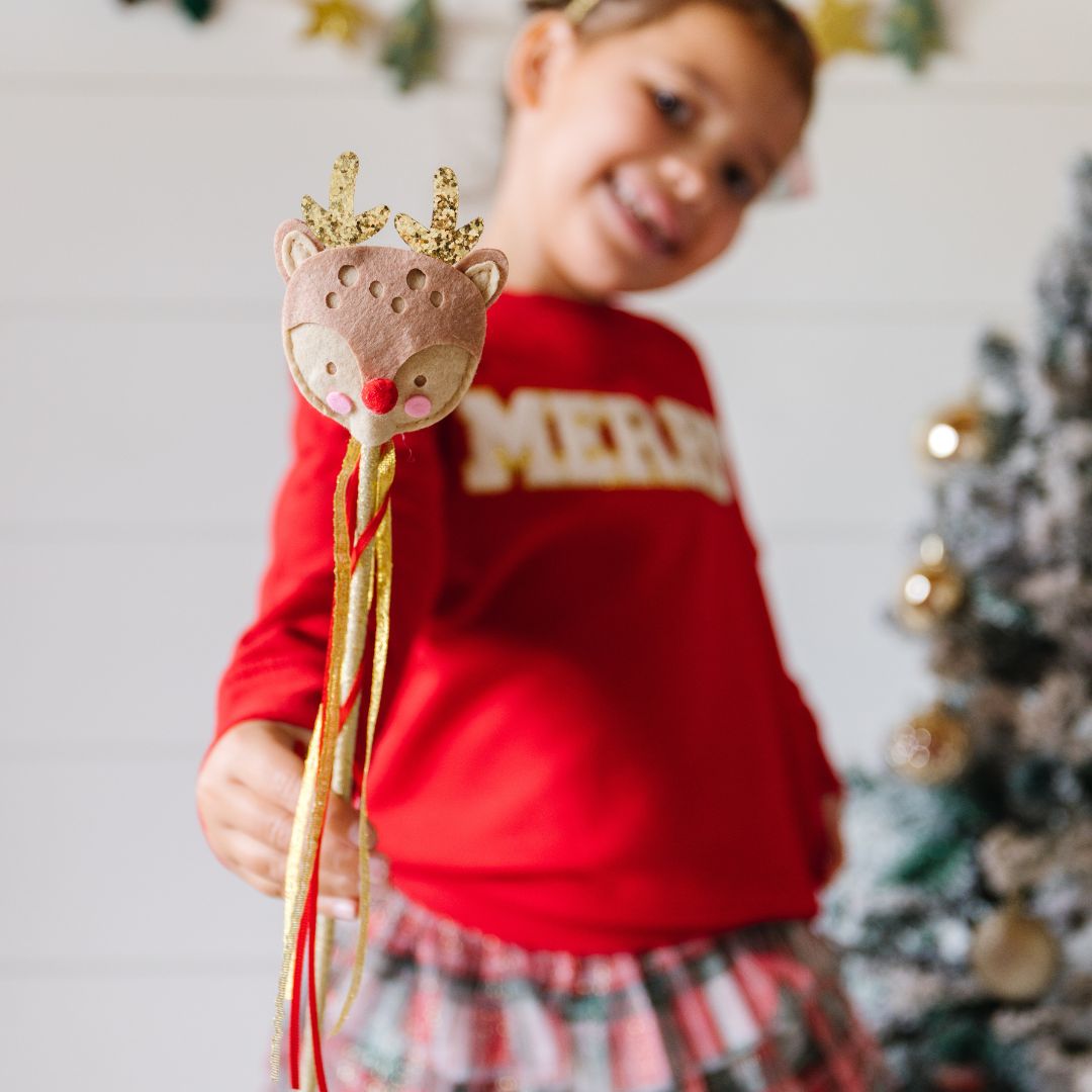 Reindeer Christmas Wand