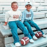 Football Patch Trucker Hat - Gray/White