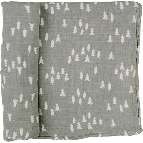 Pines Muslin Swaddle Blanket - HoneyBug 