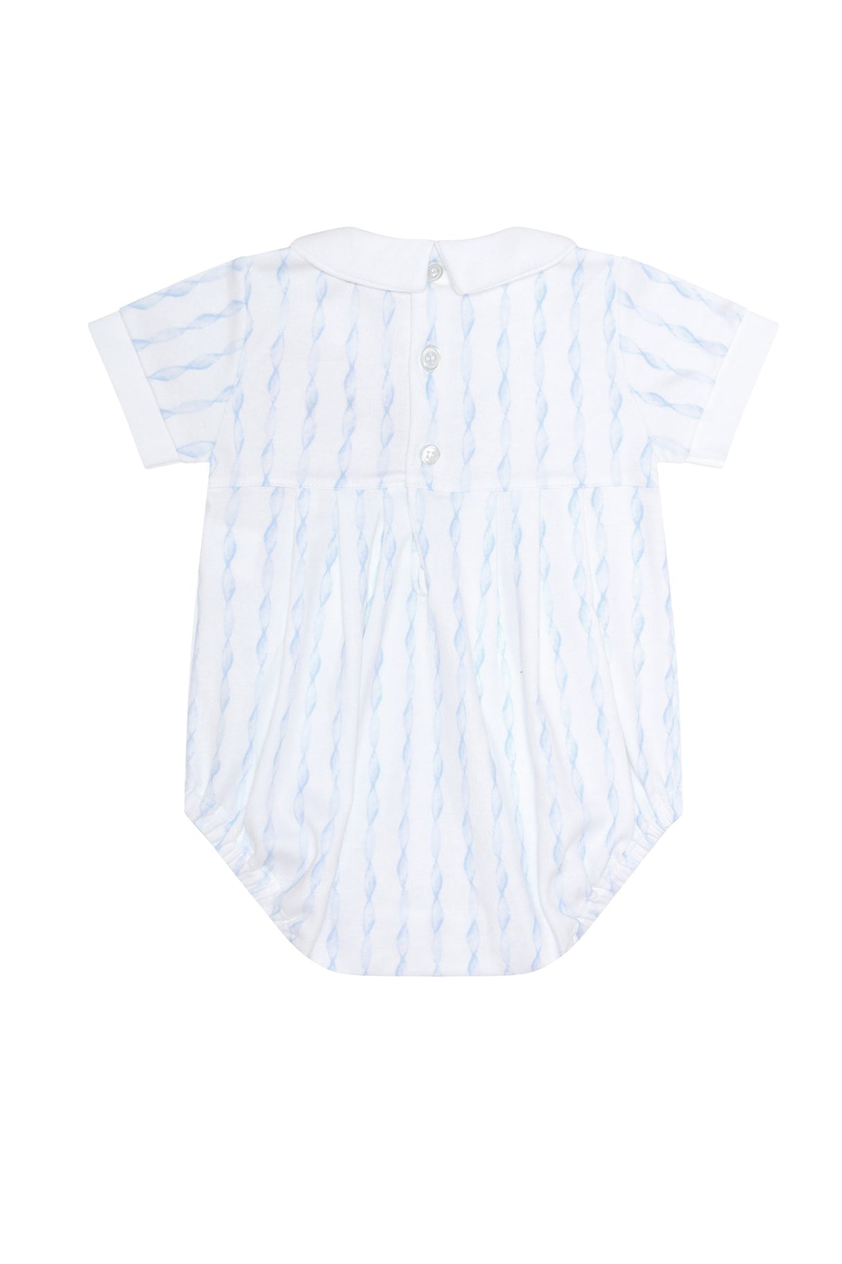 Blue Twirls Bubble - HoneyBug 