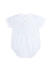 Blue Twirls Bubble - HoneyBug 
