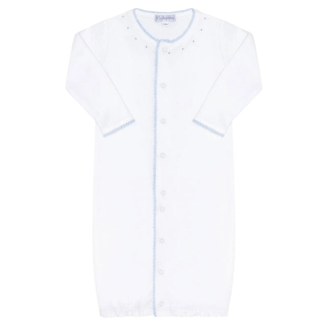 Blue Crochet Converter Gown - HoneyBug 