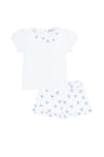 Blue Heart Short Set - HoneyBug 