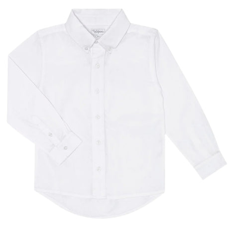 White Long Sleeve Shirt - HoneyBug 