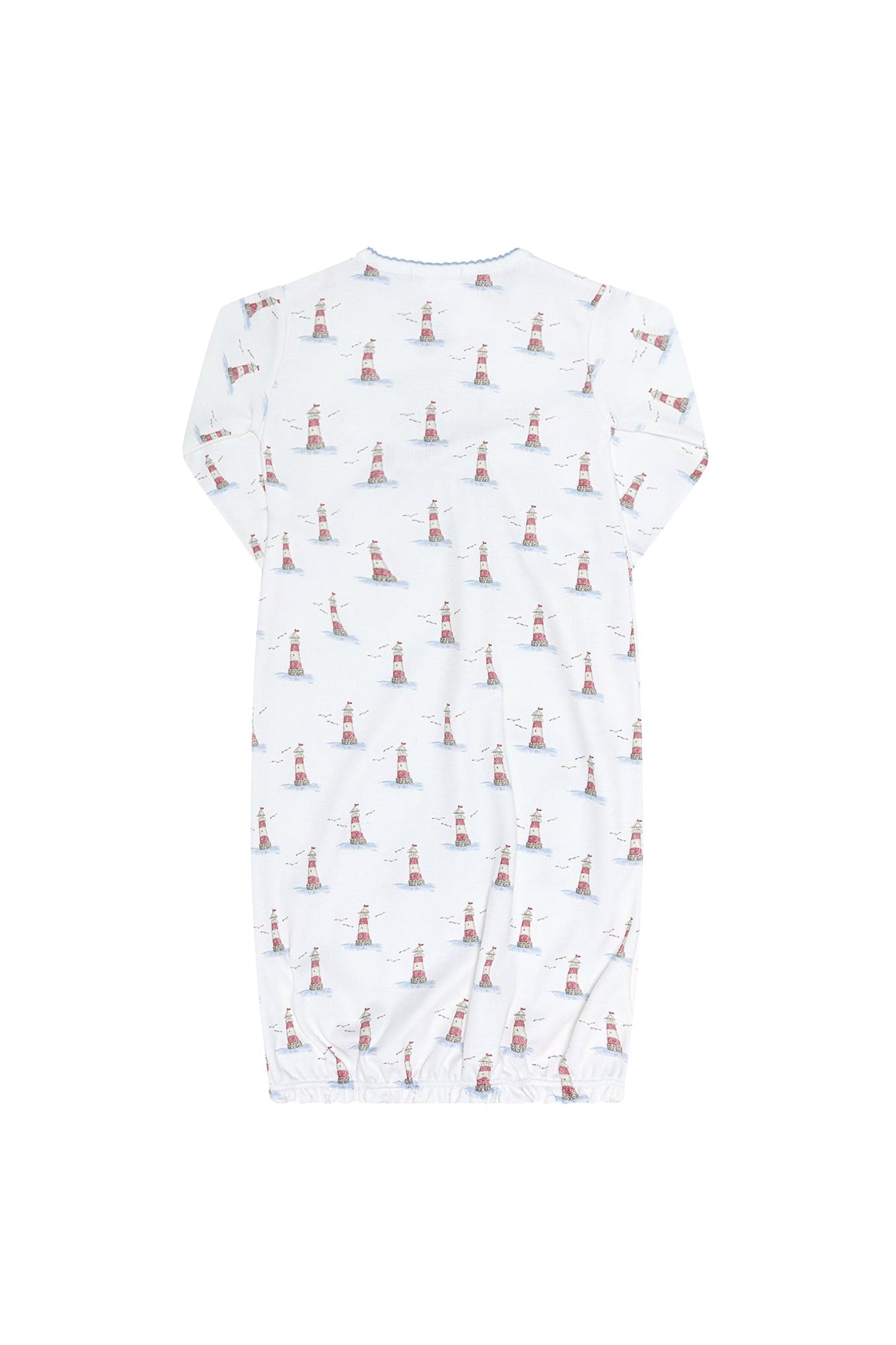 Lighthouse Print Gown - HoneyBug 