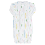 Spirals Print Gown - HoneyBug 