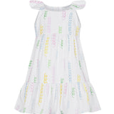 Spirals Woven Summer Dress - HoneyBug 