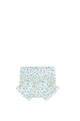 Blue Vines Print Onesie Set - HoneyBug 