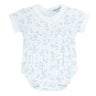 Blue Bunny Toile Bubble