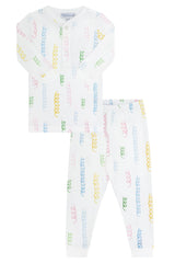Spirals Print Pajama - HoneyBug 