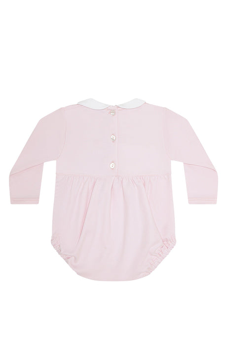 Charming Bows Embroidery Bubble LS - HoneyBug 