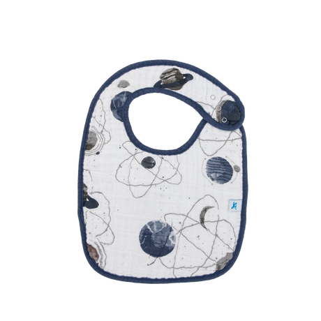 Cotton Muslin Classic Bib 3 Pack - Planetary - HoneyBug 