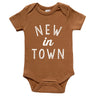 New In Town Organic Baby Bodysuit - HoneyBug 