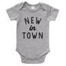 New In Town Organic Baby Bodysuit - HoneyBug 