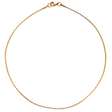 Esther Long Box Chain Choker Necklace - HoneyBug 
