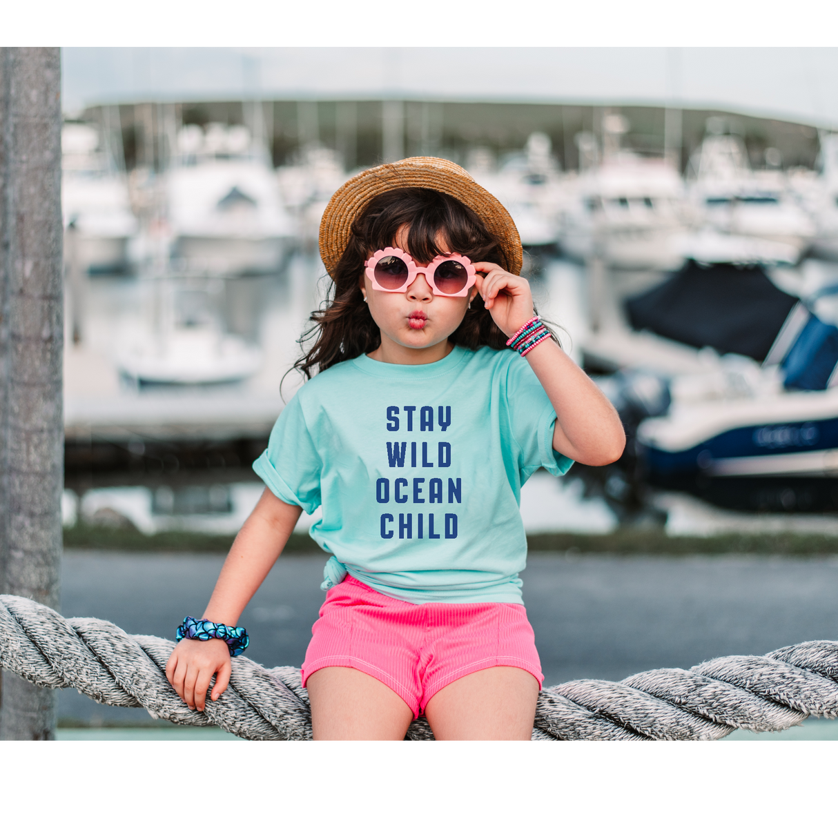 Stay Wild Ocean Child - HoneyBug 