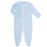 Blue Bubble Baby Footie - HoneyBug 