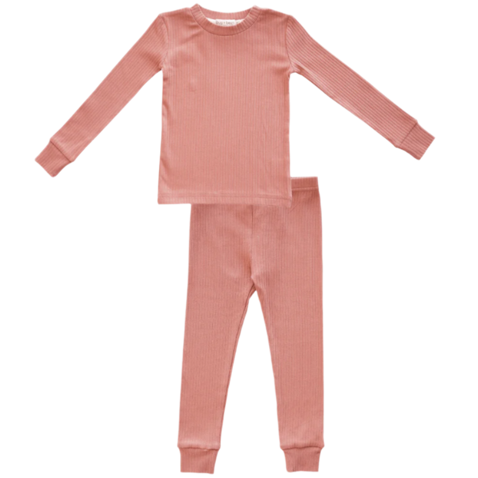 Organic Cotton 2-Piece Set - Terracotta