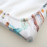 Changing Pad Cover - Airplane & Train - HoneyBug 