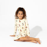 PAW Patrol: Classic Bamboo Girls' Long Sleeve Dress - HoneyBug 