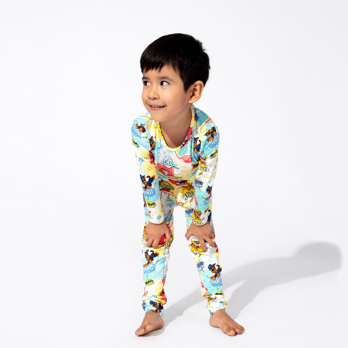 PAW Patrol: Comic Boy Pups Bamboo Kids Pajamas - HoneyBug 