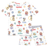 PAW Patrol: Playful Pups Bamboo Kids Pajama Short Set - HoneyBug 