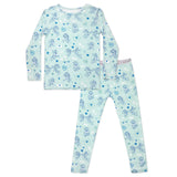PAW Patrol: I Woof You Blue Bamboo Kids Pajamas - HoneyBug 