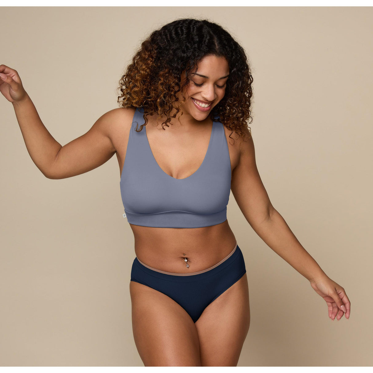 Bliss Bralette - Steel - HoneyBug 