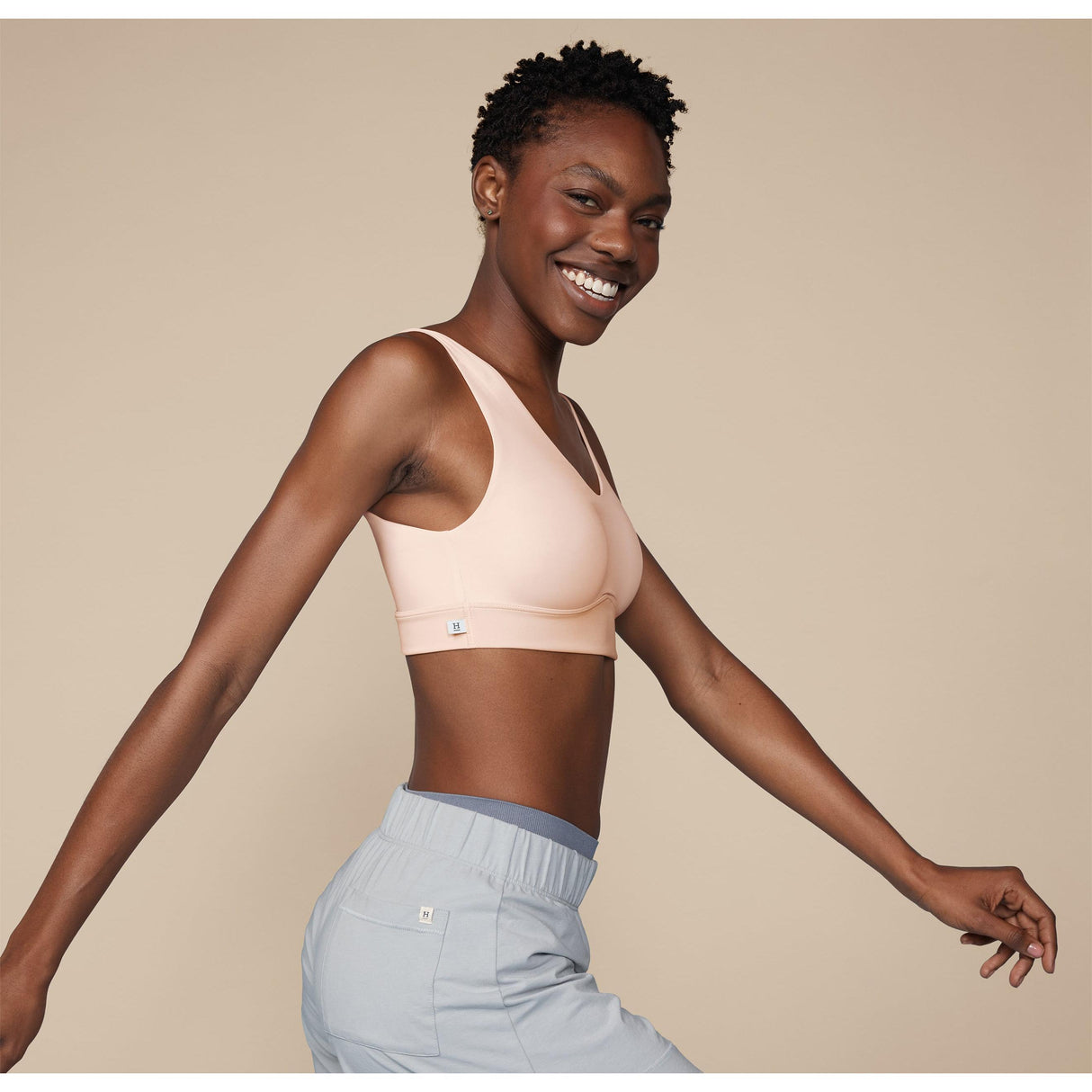 Bliss Bralette - Rose - HoneyBug 