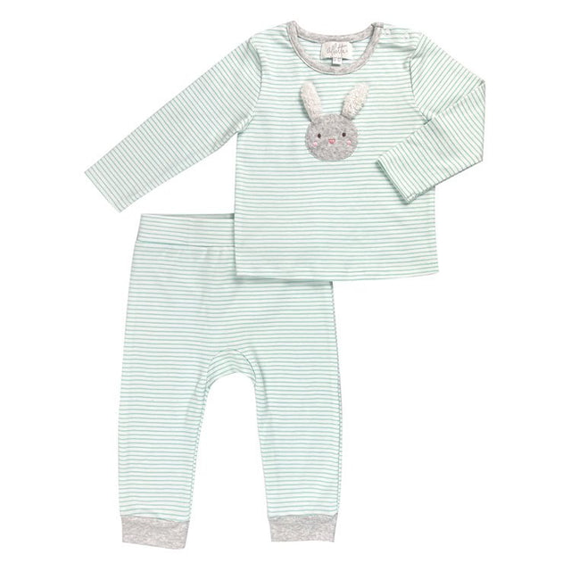 Bunny Long Toweling Playset - HoneyBug 