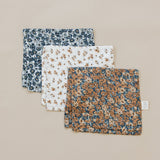 Venetian Floral Muslin Burp Cloth - HoneyBug 