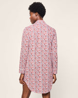 Women's Pima Nightshirt in Fleurs des Bois