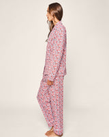 Women's Pima Pajama Set in Fleurs des Bois